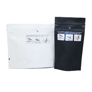 カスタム印刷マイラージップロックバッグチャイルドプルーフポーチ/サンドペーパー付きチャイルドレジスタンス出口バッグ