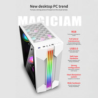 Nouveau design OEM boîtier d'ordinateur refroidisseur d'air alimentation ATX boîtier d'ordinateur de bureau pour les jeux