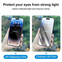 Protection d'écran anti-reflet 7 couches AR pour iPhone 17 Pro Max, transparente à 95 %, pour iPhone 17 16 Pro Max, verre trempé AR