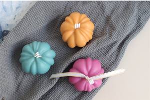 Custom Luxury 3D Fruit Pumpkin Resin <b>Silicone</b> Wax Jar New Birthday Cake <b>Tools</b> Silicon Body Candle Mold for Unique Candle Making - Product Image 6