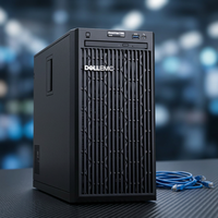 Serveur Tour Dell PowerEdge T150 avec processeur Intel Xeon E-2300 2,4 GHz pour services de sauvegarde et de stockage de fichiers – En stock