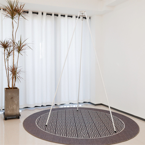 2025 nuevo diseño soporte para <span class=keywords><strong>hamaca</strong></span> de bebé configuración rápida conexión roscada fácil montaje para dormitorio exterior-Soporte de Metal de estilo europeo - Product Image 2