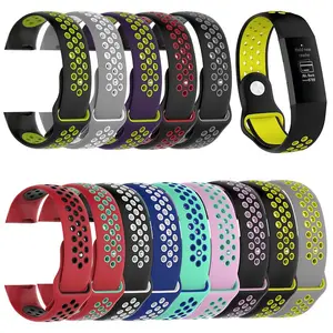 Silicone Watchband Band Strap Bracelet For Fitbit Charge 2 Replacement  Bands - WATCHBANDSMALL