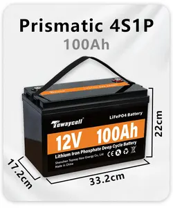 カスタマイズDIY 12V-<span class=keywords><strong>48V</strong></span> 50Ah-300Ah LiFePO4リチウムバッテリーパックセル CE認証取得済み 5～10年保証 ゴルフカー/RV用 - Product Image 2