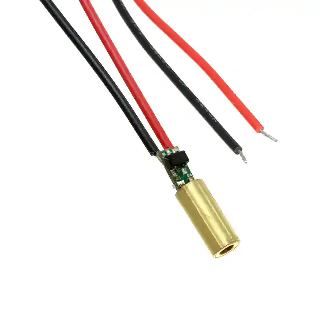VLM-650-21 LPA Laser Diode 650nm 0.3 ~ 0.7mW 3V ~ 5V 30mA Cylindrique (4.0mm diamètre)