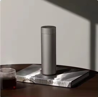 Gourde isotherme légère en titane avec filtre à thé, isolation thermique de 6 à 12 heures, tasse cadeau pour le camping en plein air