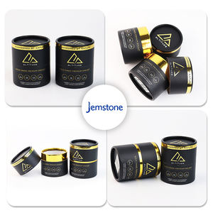 Boîte d'emballage cylindre biodégradable en matériaux sélectionnés emballage tube en papier kraft personnalisé - Product Image 6