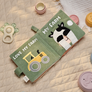 Bé có thể giặt vải vải bé sách đầy màu sắc vải vải cuốn sách Cha mẹ-con tương tác âm thanh giấy câu đố bé vải sách - Product Image 6