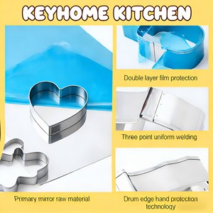 Stampo biscotto di <span class=keywords><strong>halloween</strong></span> formina per biscotti su misura cortador de galletas in acciaio inox cookie cutter per la cottura - Product Image 4