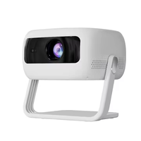 Nuevo diseño HD Home Theater 4K Proyector láser de largo alcance 1200 lúmenes 3D Triple láser 2 + 32GB Mini proyector portátil