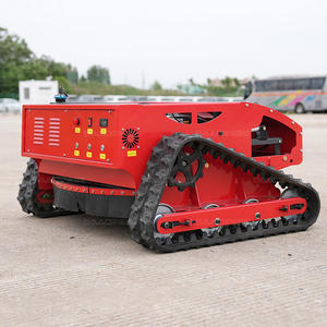 Tondeuse à gazon à chenilles à quatre roues motrices, haute puissance, pour vergers, forêts, terrains accidentés, petite tondeuse à gazon télécommandée - Product Image 4