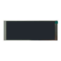 Kecerahan tinggi 6.86 inci 480x1280 TFT layar Monitor industri 18-30 Pin layar LCD tertanam aluminium SPI antarmuka LCD