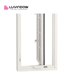 Nhà máy chuyên nghiệp mới nhất của cửa sổ hiện đại nướng thiết kế Swing mở phong cách với khung gỗ nhôm thanh lịch Hội Trường Mẫu - Product Image 3