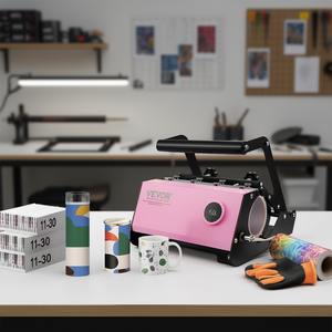 Presse à chaud Vevor 11-30oz pour sublimation de tasses, imprimante manuelle à plat 220V pour gobelets et tasses - Product Image 2