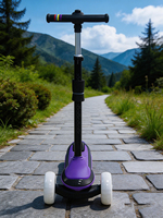 Trottinette pour enfants pliable et légère avec roues en PU EN71 3, hauteur réglable, pour enfants de 3 à 12 ans - Foire de Canton 2026