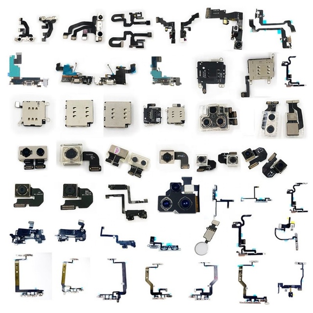 With Flash Module Sensor Flex Cable for iPhone 6 6s 7 8 Plus X Xs Max Xr 11 12 Pro Max 12 Mini Front Camera With Face ID