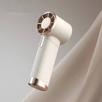 Ventilateur de poche luxueux, ventilateur portatif, recharge USB, ventilateur paresseux
