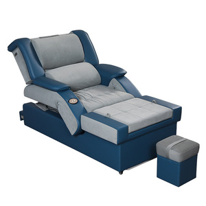 Canapé de massage des pieds Longyu, fauteuil de massage électrique pour spa, salon de beauté, soins des ongles, avec soutien du dos et fonction de massage des jambes - Product Image 2