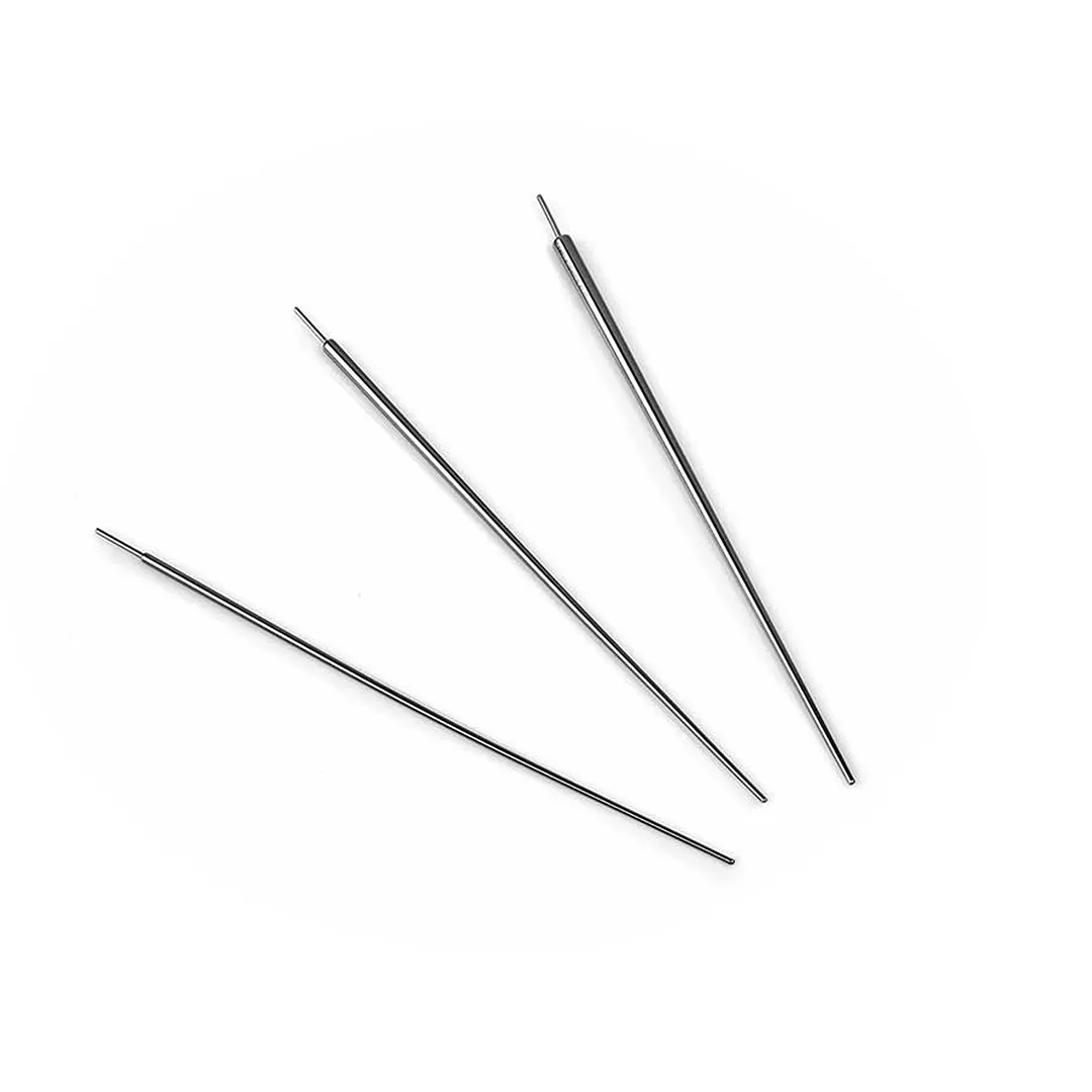 18G 1G 14G Push Pin ASTM F136 Titanium Threadless Body Piercing Tools Insertion Taper Pins Needles