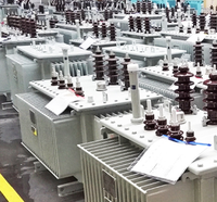 Transformateurs triphasés immergés dans l'huile MingZheng S13 haute sécurité pour moyenne et haute tension 125KVA 400KVA 1250KVA 11kv/0.4kv