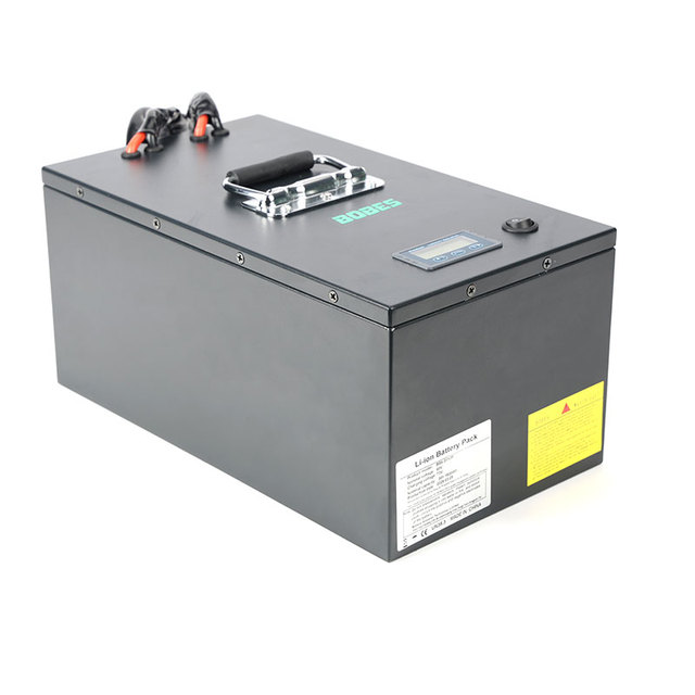 Customized Grade Li-FePO4 Lithium Battery Pack 60V 72V 30Ah 40Ah 50Ah Bluetooth BMS CE Certified 3-Year Warranty Fit 3000W 5000W
