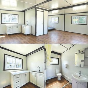 Casa Contenedor Modular de Acero de 40 pies con Doble Ala, Industrial, Expandible, Prefabricada, Resistente a Huracanes, 2 Dormitorios, Probada con Agua por 72h - Product Image 5