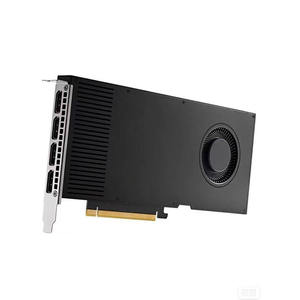Carte graphique industrielle Quadro RTX A4000 P4000 PCIe ECC pour ordinateur de bureau professionnel, 256 bits GDDR6, avec ventilateur de refroidissement intégré - Product Image 5