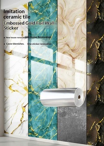 Pegatinas Modernas para Cocina, Impermeables, Resistentes al Humo, Autoadhesivas, de PET, con Patrones Geométricos, para Baño y Uso Doméstico - Product Image 5