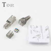 Connecteur sans outil TOM-TP-01 Cat6/Cat6A/Cat7 STP (métal)