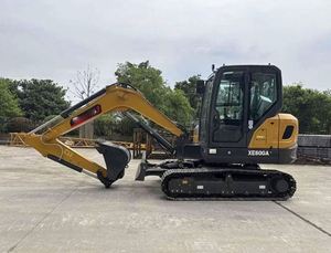 รถขุดตีนตะขาบ XE60GA ขนาด 6 ตัน รถขุดไฮดรอลิกขนาดกะทัดรัด เครื่องยนต์ยันมาร์ที่เชื่อถือได้ ห้องโดยสารปรับอากาศอย่างหรูหรา แรงบิดสูง พร้อมจัดส่ง - Product Image 3