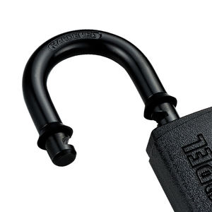 Candados de hierro OPEL de color negro con grillete endurecido resistente con llaves iguales para fabricante de candados de interior al aire libre - Product Image 4