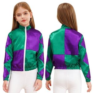 Costume d'équitation pour filles de 6 à 16 ans, veste à manches longues, déguisement Cosplay pour <span class=keywords><strong>cavalier</strong></span> équestre - Product Image 2