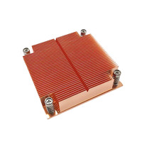 COOLSERVER 2011/115X 1U ordinateur de bureau passif cpu serveur radiateur pur cuivre pelle dent carte mère