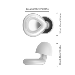 Tapones de silicona impermeables <span class=keywords><strong>para</strong></span> oídos con filtro acústico, impresión de logotipo en paquete personalizado, tapones reutilizables y cómodos <span class=keywords><strong>para</strong></span> espectáculos en vivo - Product Image 6