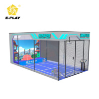 Máquina de Entrenamiento de Tenis Digital Eplay Factory, Equipo Deportivo Virtual, Proyección Inmersiva, Simulador de Tenis 360°