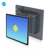 17 pulgadas RK3288 Industrial Android Tablet Panel de pantalla táctil PC Marco abierto Mini PC Aleación de aluminio Accesorio de computadora industrial