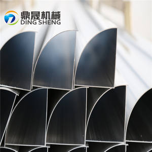 Manifattura diretta in alluminio profilo di estrusione per portapacchi armadio di forma ovale - Product Image 3