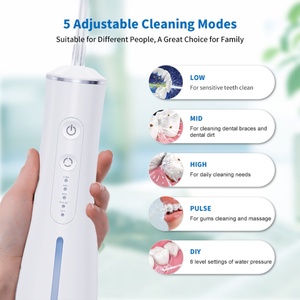 Nuevo Irrigador Dental Inalámbrico Mejorado, Irrigador Bucal Portátil Recargable con Agua, Resistente al Agua IPX7 - Product Image 5