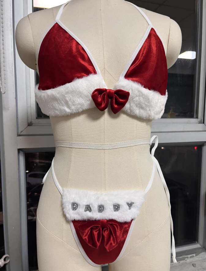 Red with letters