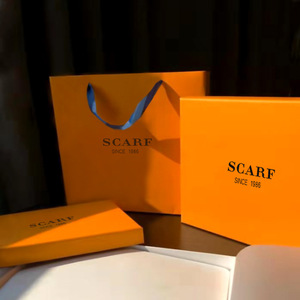 Sciarpa regalo di seta imballaggio di alta qualità cielo e copertura della terra produttori di Spot <span class=keywords><strong>in</strong></span> cartone quadrato logo personalizzato all'ingrosso - Product Image 6