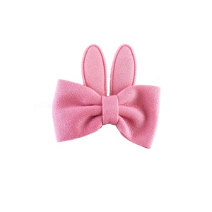 Barrettes à cheveux larges en tissu avec nœuds pour filles - Accessoires pour cheveux, cadeau de fête pour enfants - Product Image 1