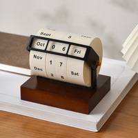Rotierender ewiger Kalender Rotierender Schreibtisch kalender Schreibtisch kalender Ewiger Kalender Countdown