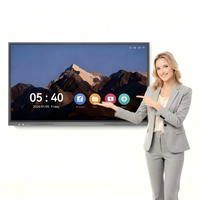 Pizarra Interactiva LCD de 65 Pulgadas con Pantalla Táctil de 20 Puntos, Señalización Digital Inteligente para Escuelas, Universidades y Aulas, OEM