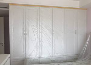 गर्म बिक्री hdpe सुरक्षात्मक ड्रॉप कपड़े/धूल शीट/फर्नीचर के लिए कवर फिल्म - Product Image 5