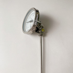 Termómetro Bimetálico Radial de Tipo Dial Haichen de la Mejor Calidad, 450 Grados Celsius, Base de Montaje OEM de Acero Inoxidable IP65 con Rosca/Brida - Product Image 5