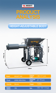 Máy trộn bê tông với bơm điện mudmixer cho các công trình xây dựng tự san lấp mặt bằng xi măng bùn Máy trộn - Product Image 6