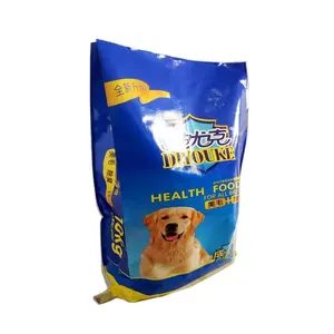 Werkslieferung Großhandel kundendefinierte Größe Katzenfutter Haustierfutter-Taschen bedruckte Verpackung pp-Gewebebeutel