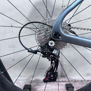 Bicicleta de <span class=keywords><strong>Carretera</strong></span> Aerodinámica de Fibra de Carbono DFQ 2026, Nueva, Venta Directa de Fábrica, 700c, Frenos de Disco Hidráulicos Mano Di2, Bicicleta de Carreras OEM - Product Image 3