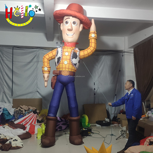 Accessoires de <span class=keywords><strong>cowboy</strong></span> ouest personnalisés personnage de dessin animé extérieur grands cowboys gonflables - Product Image 6