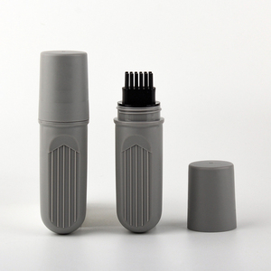 Tube vide pour colorant capillaire personnalisé, emballage en plastique pour huile de croissance des cheveux avec applicateur à peigne, flacon - Product Image 1